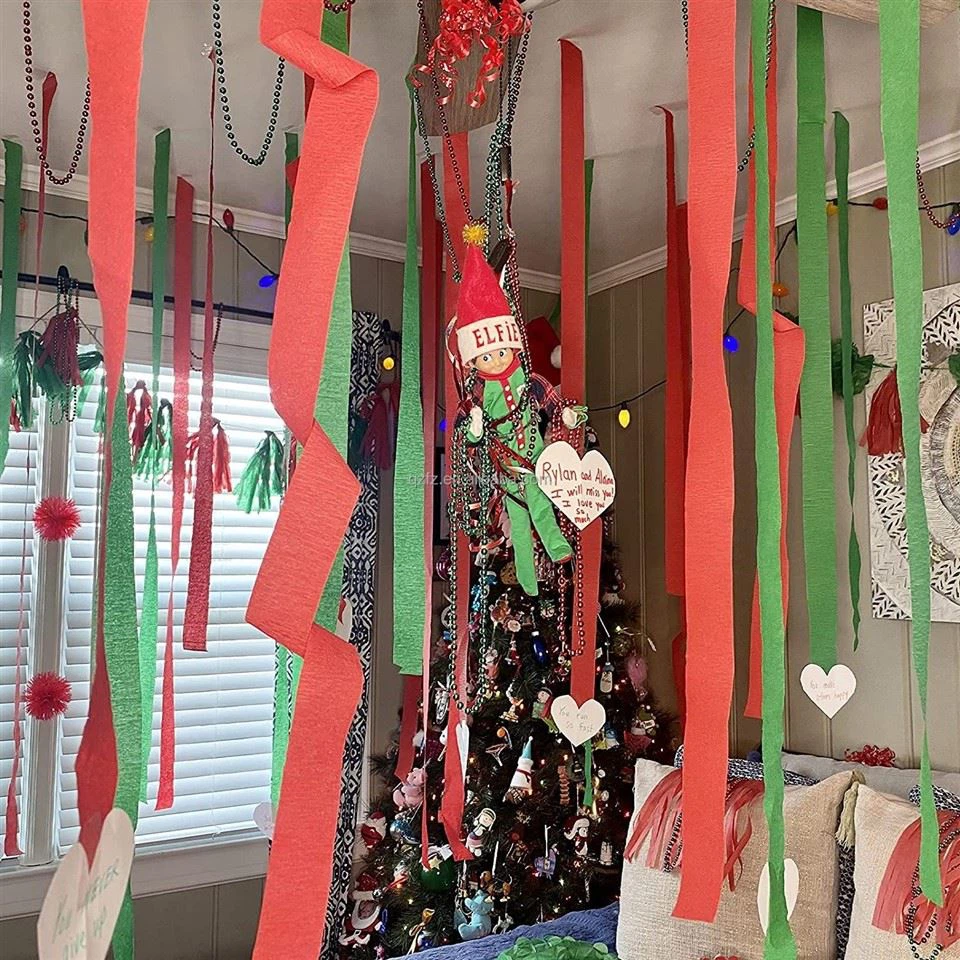 Party Decoration Colorful Paper Crepe Streamer